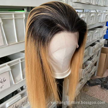 HD glueless blonde human hair full lace wig,HD wig vendor 100% natural brazilian human hair full lace wigs for black women